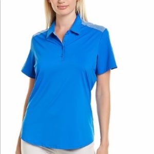 NEW Adidas Womens Golf Polo in Blue. Size XS.